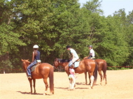 Amanda - First Place in English Equitation, Congrats !!!