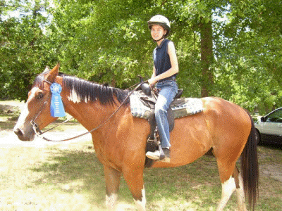 Keri - First place in Western Equitation & Pattern